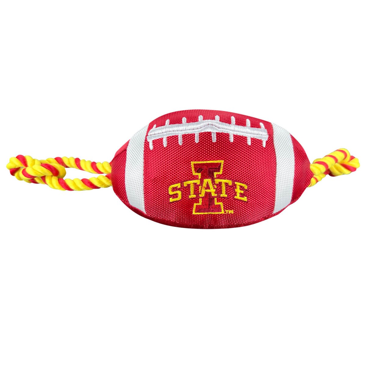 I-State Cardinal Nylon Pet Toy Football (4.5"x14")